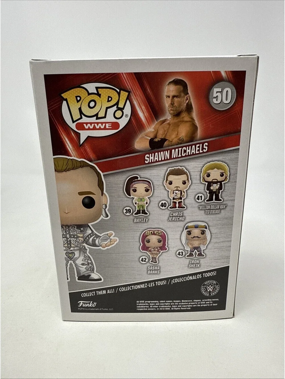 Funko Pop! Vinyl: WWE - Shawn Michaels #50